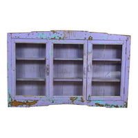 Worn Rustic Vintage Kitchen Wall Cupboard Cabinet