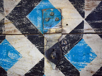 Hand Painted Vintage Chest Trunk Box