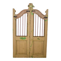 Pair of Vintage Indian Garden Dog Gates