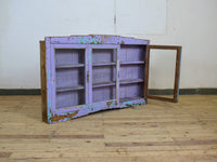 Worn Rustic Vintage Kitchen Wall Cupboard Cabinet