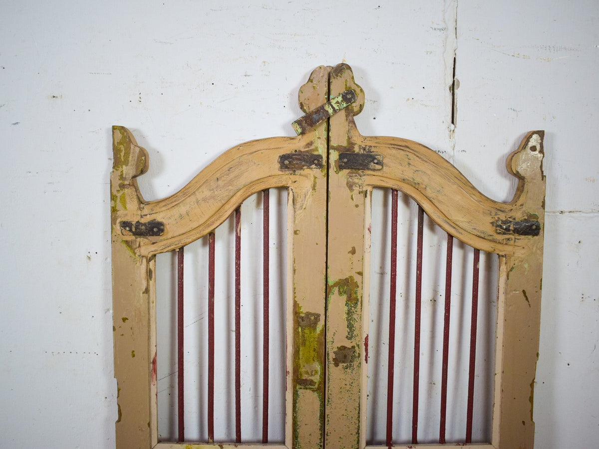 Pair of Vintage Indian Garden Dog Gates
