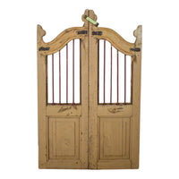 Pair of Vintage Indian Garden Dog Gates