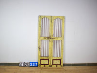 Pair of Antique Vintage Indian Doors Shutters