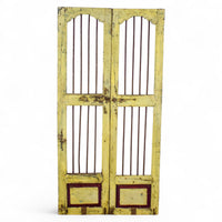 Pair of Antique Vintage Indian Doors Shutters