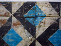 Hand Painted Vintage Chest Trunk Box