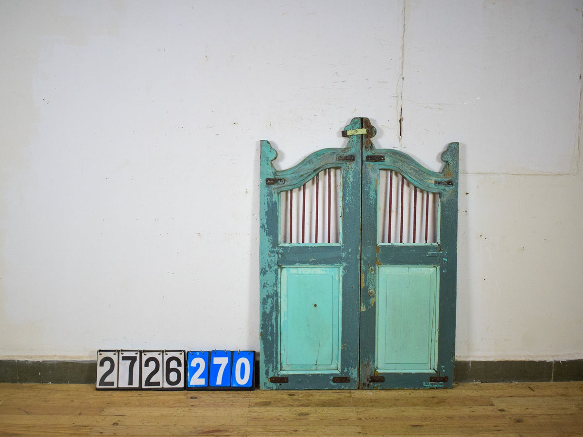 Pair of Vintage Indian Garden Dog Gates