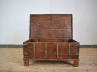 Vintage Rustic Wooden Chest Box Coffee Table