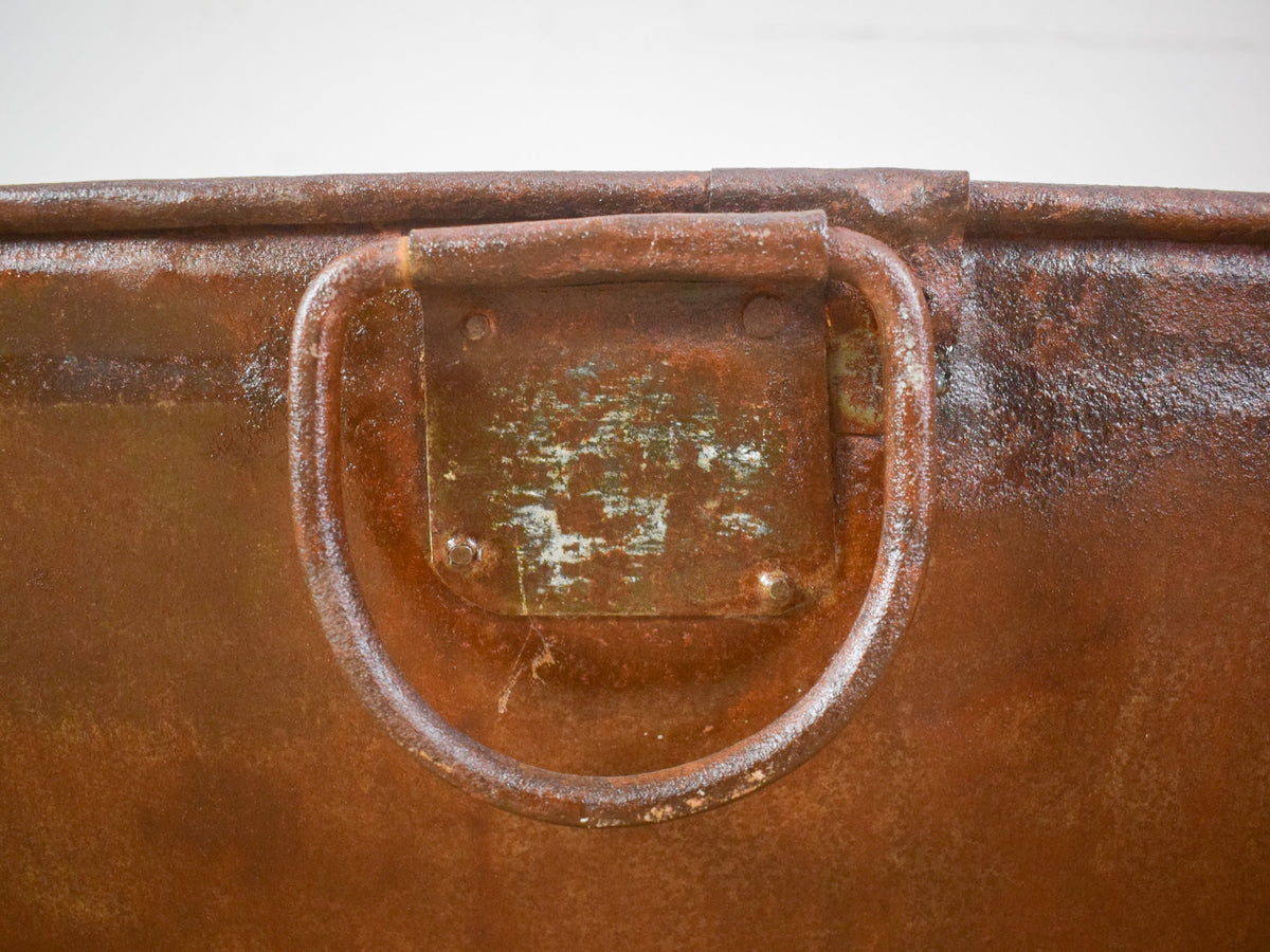 XL Rustic Vintage Metal Bath Planter