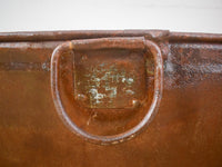 XL Rustic Vintage Metal Bath Planter