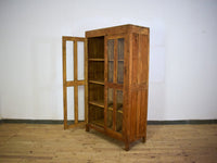 Vintage Wooden Housekeepers Rustic Cupboard Cabinet