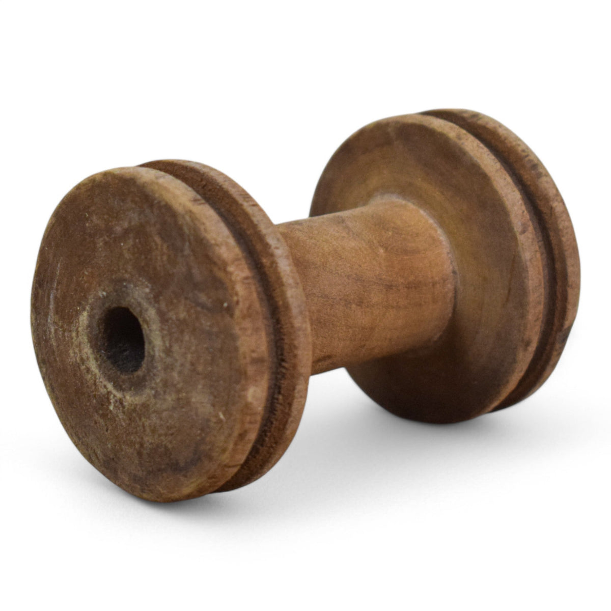 Set of 10 Vintage Wooden Bobbins Bobbin Reels
