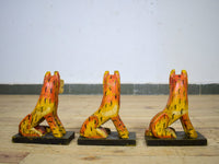 MILL-4243 Wooden Painted Tiger C64
