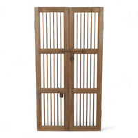 Pair of Antique Vintage Indian Doors Shutters