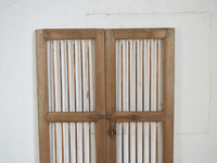 Pair of Antique Vintage Indian Doors Shutters