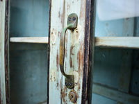 Vintage Rustic Wooden Painted Cupboard Cabinet