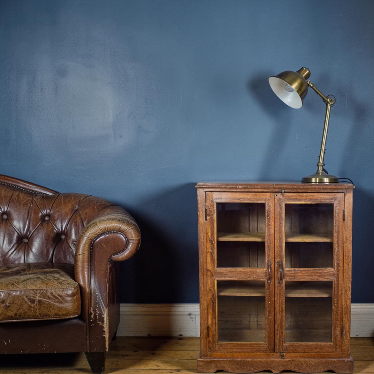 Vintage Wooden Cupboard Cabinet