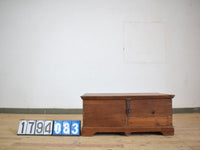 Antique Rustic Wooden Chest Box Coffee Table