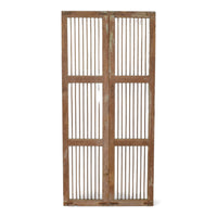 Pair of Antique Vintage Indian Doors Shutters