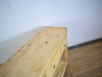 Vintage Rustic Bleached Wood Cupboard Cabinet Sideboard Console