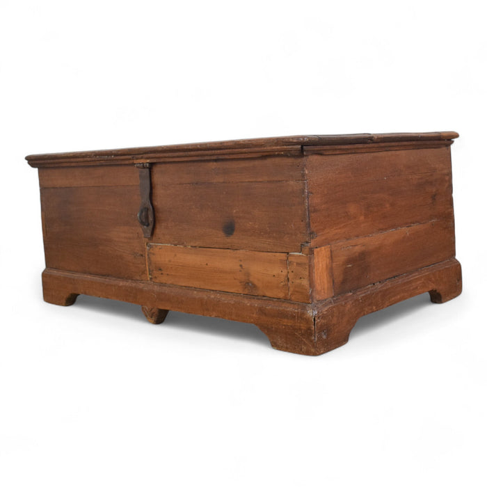 Antique Rustic Wooden Chest Box Coffee Table