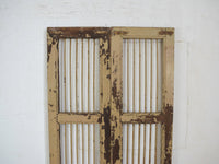 Pair of Antique Vintage Indian Doors Shutters