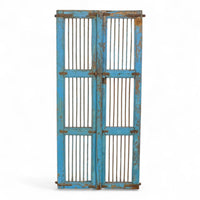 Pair of Antique Vintage Indian Doors Shutters