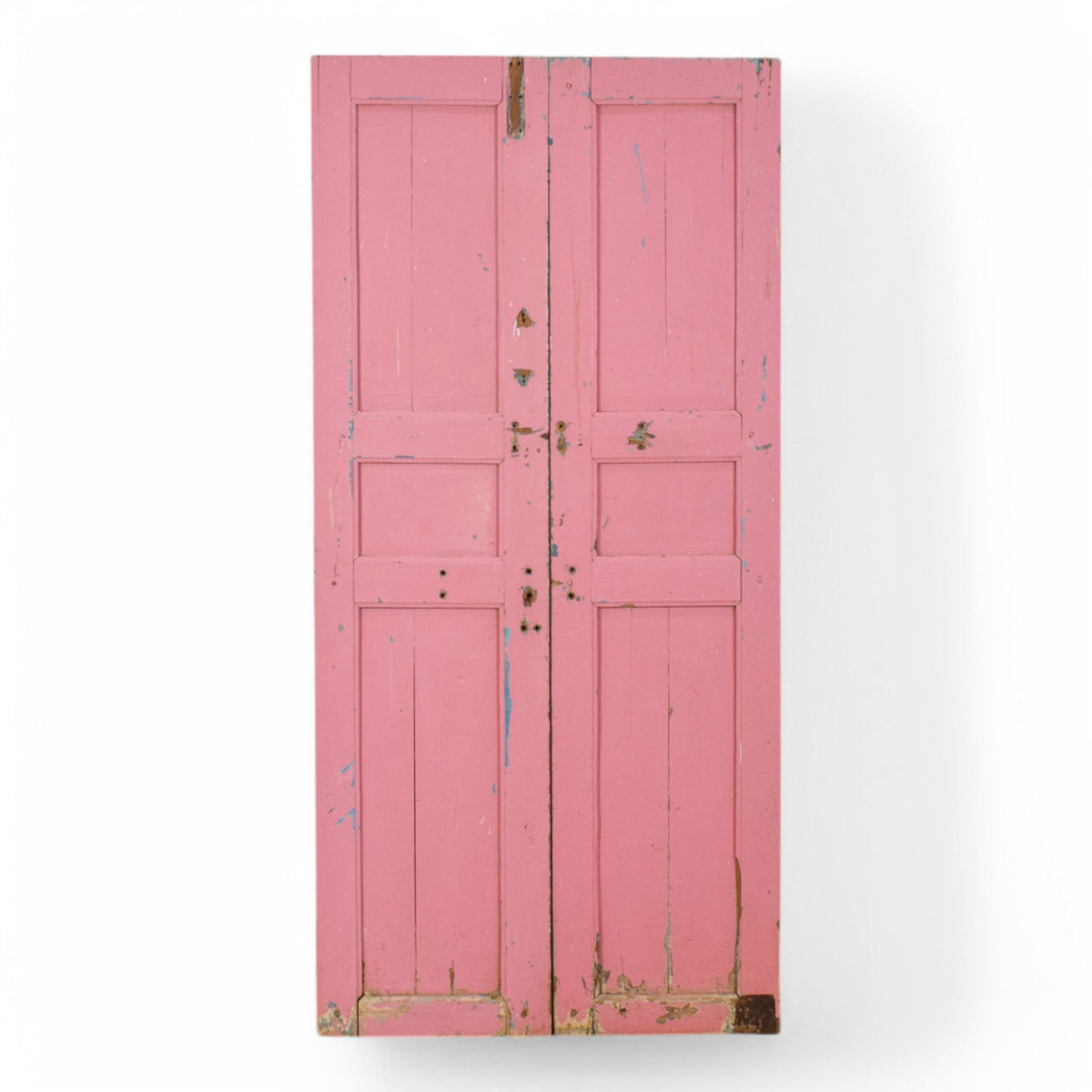 Pair of Antique Vintage Indian Panel Doors