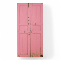 Pair of Antique Vintage Indian Panel Doors