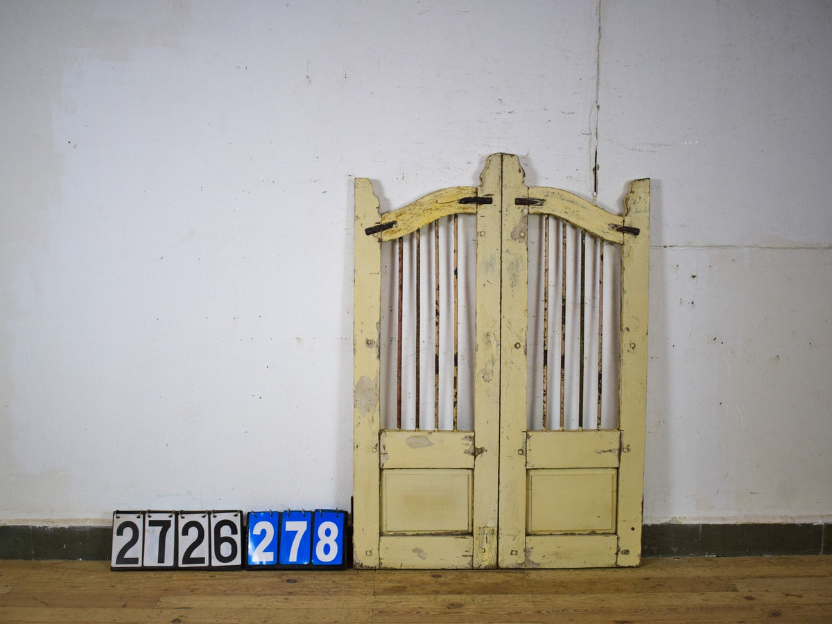 Pair of Vintage Indian Garden Dog Gates