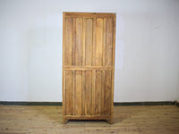 Vintage Rustic Hard Wood Fitted Interior Cupboard Cabinet Storage