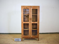 Vintage Rustic Hard Wood Cupboard Cabinet Storage
