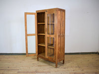 Vintage Rustic Hard Wood Cupboard Cabinet Storage