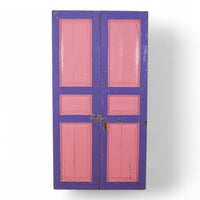 Pair of Antique Vintage Indian Panel Doors