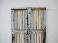 Pair of Antique Vintage Indian Doors Shutters