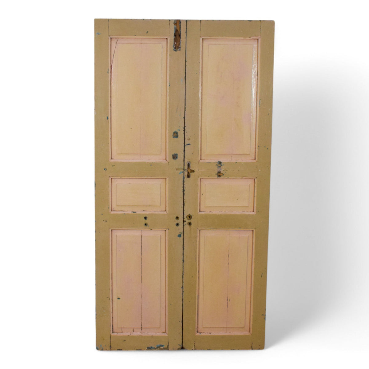 Pair of Antique Vintage Indian Panel Doors