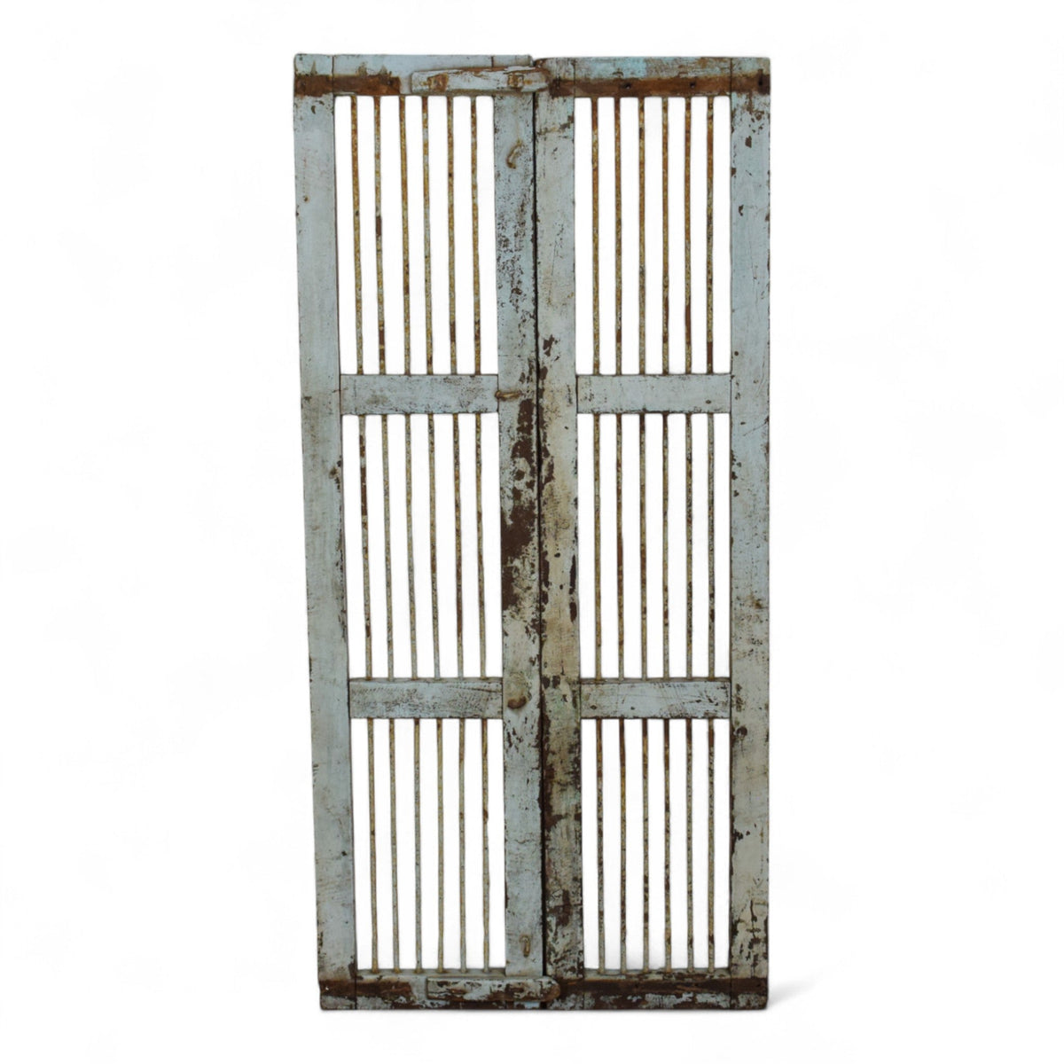 Pair of Antique Vintage Indian Doors Shutters
