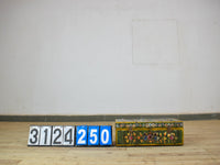 Vintage Indian Hand Painted Metal Travel Trunk Chest