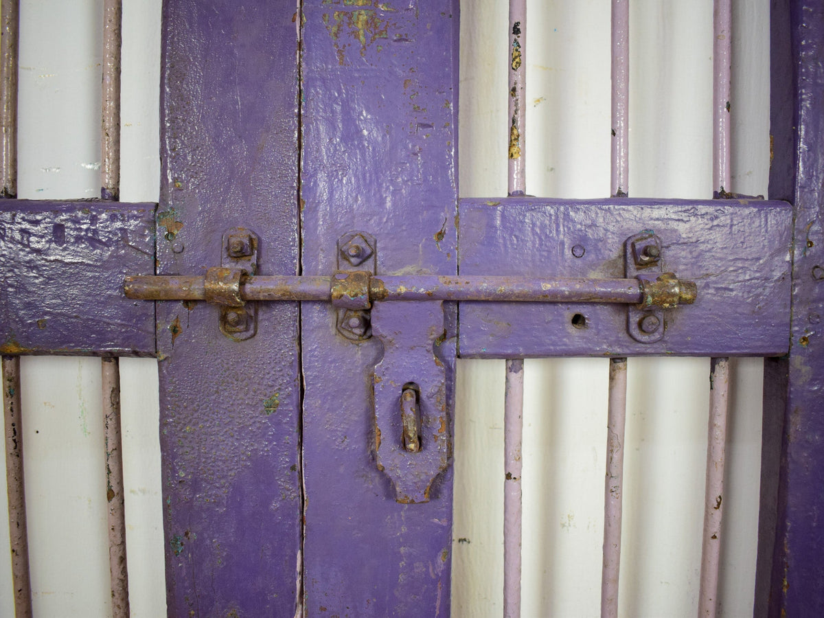 Pair of Antique Vintage Indian Doors Shutters