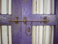 Pair of Antique Vintage Indian Doors Shutters