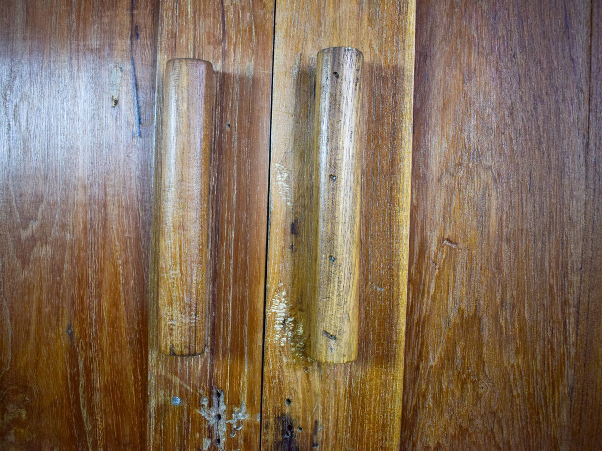 Vintage Wooden Rustic Cupboard Cabinet