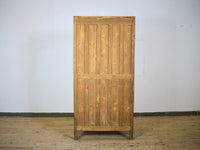 Vintage Hard Wood Fitted Interior Cupboard Cabinet Storage