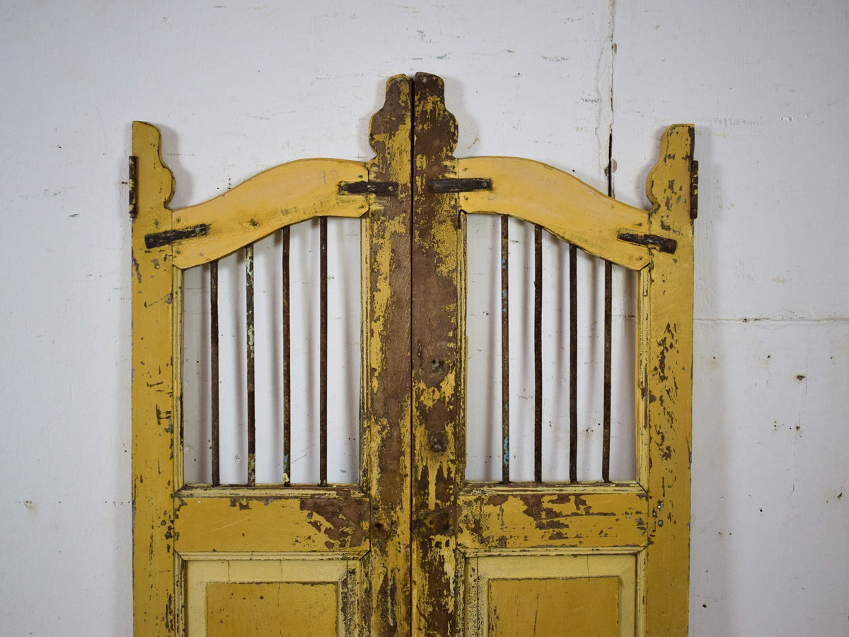 Pair of Vintage Indian Garden Dog Gates