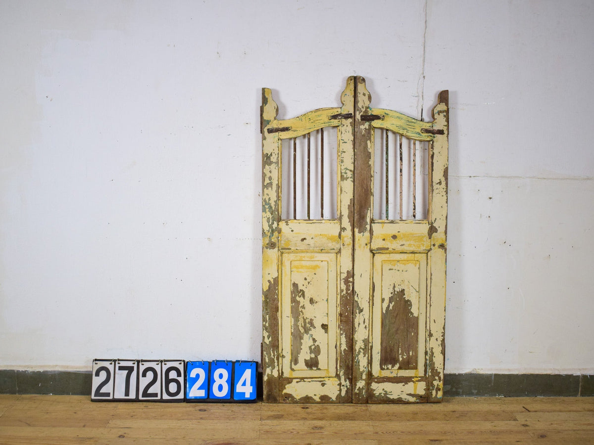 Pair of Vintage Indian Garden Dog Gates