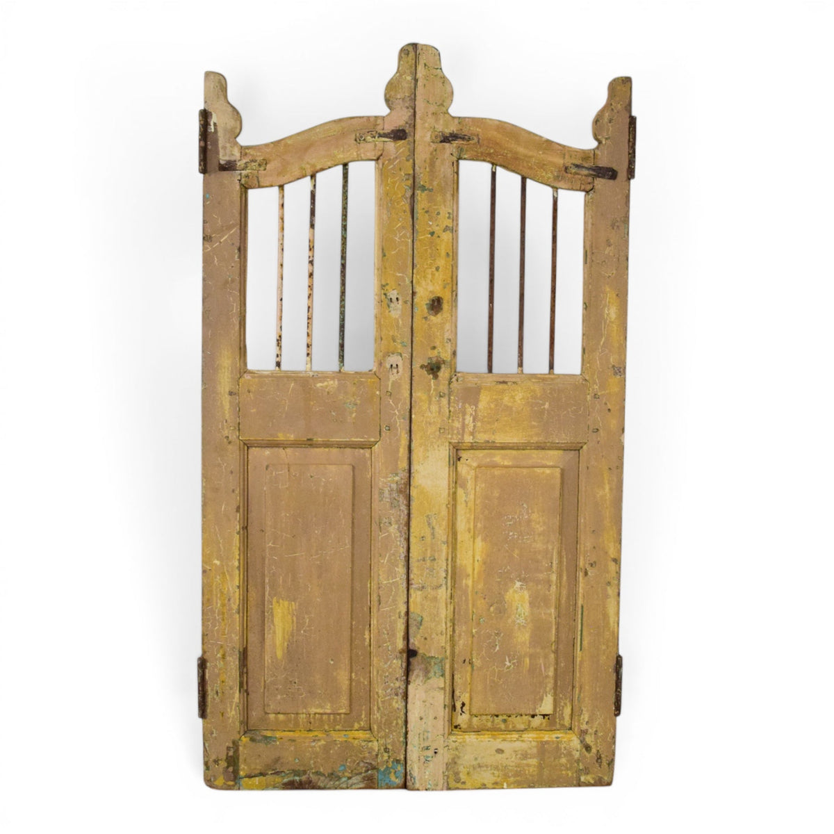 Pair of Vintage Indian Garden Dog Gates
