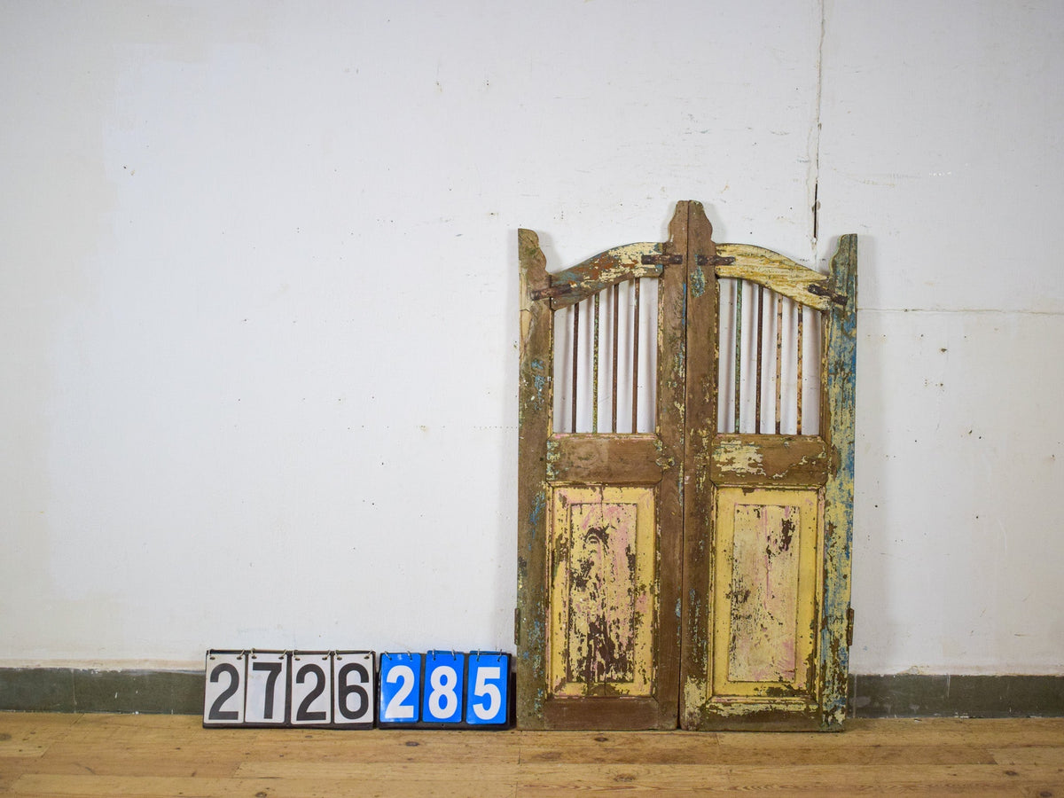 Pair of Vintage Indian Garden Dog Gates