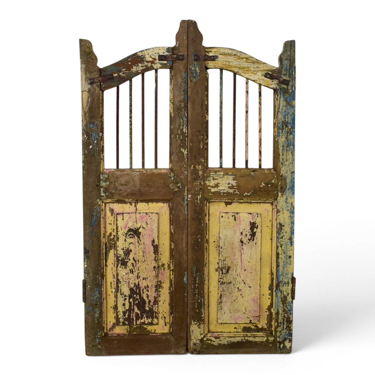 Pair of Vintage Indian Garden Dog Gates