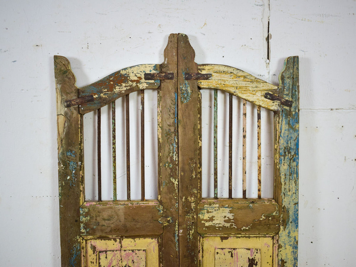Pair of Vintage Indian Garden Dog Gates