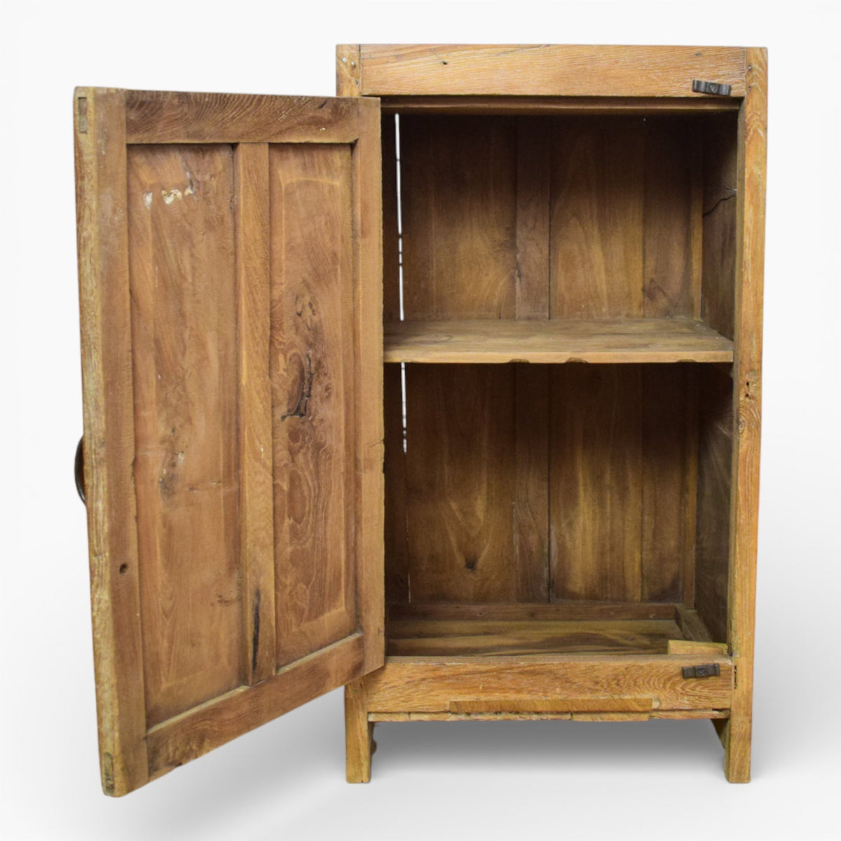 Vintage Wooden Rustic Cupboard Cabinet