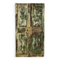 Pair of Antique Vintage Indian Doors Shutters