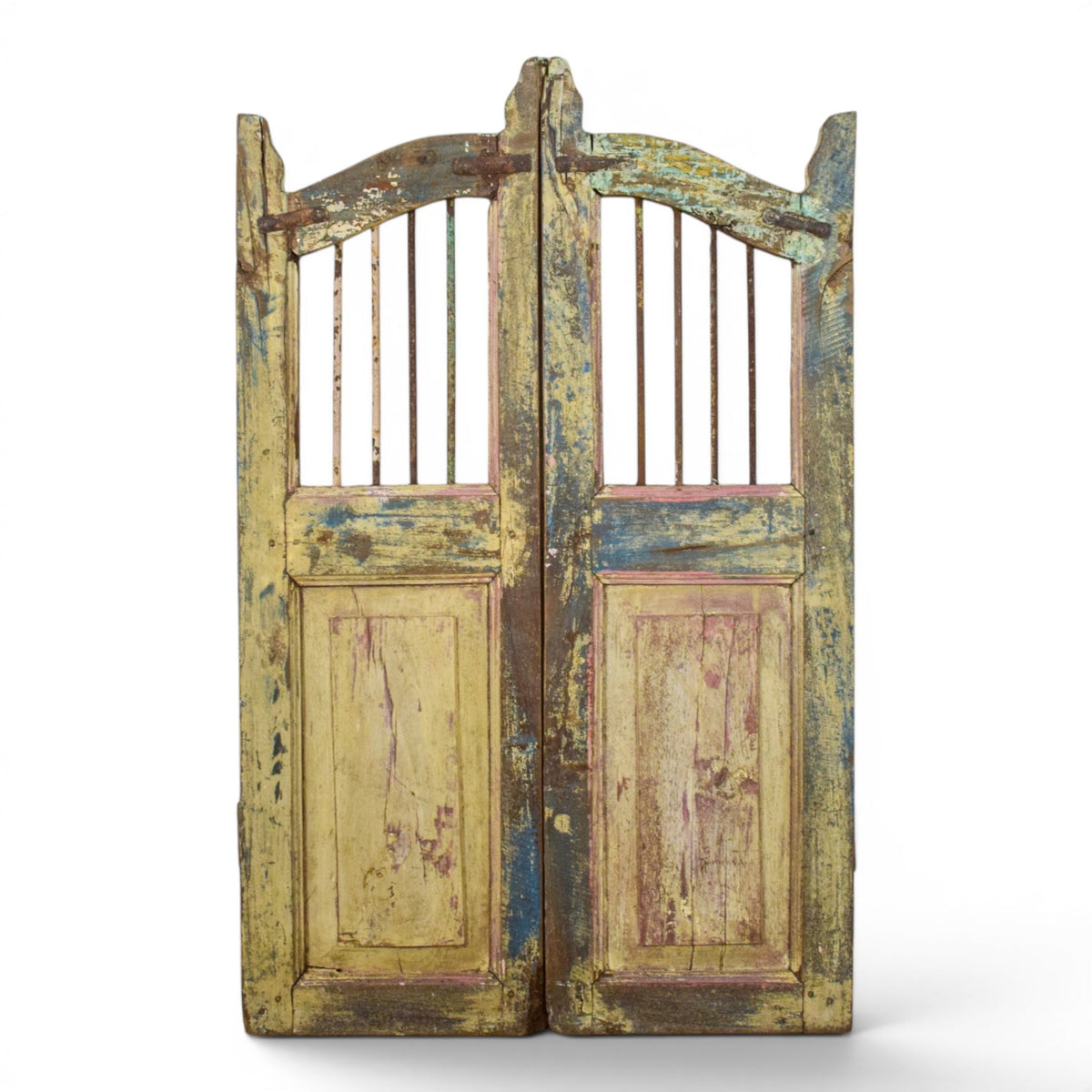 Pair of Vintage Indian Garden Dog Gates